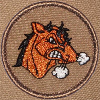 Snortin' Horse Patrol Patch