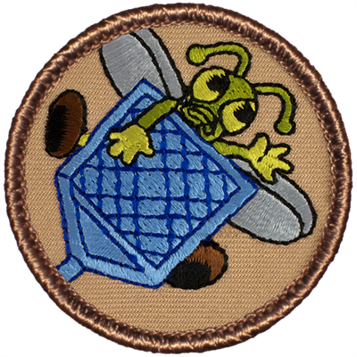 Fly Swat Patrol Patch Ð Scout Patch