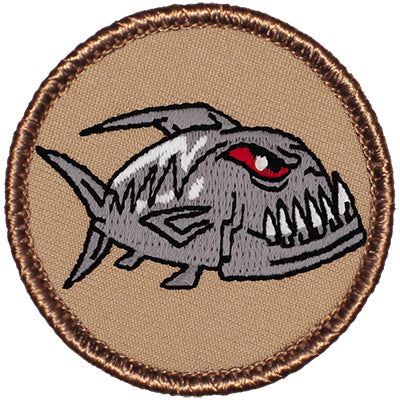 Gray Piranha Patrol Patch