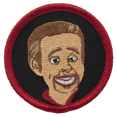 Ventriloquist Dummy Scout Patrol Patches