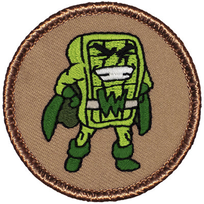 Green Super Waffle Patrol Patch