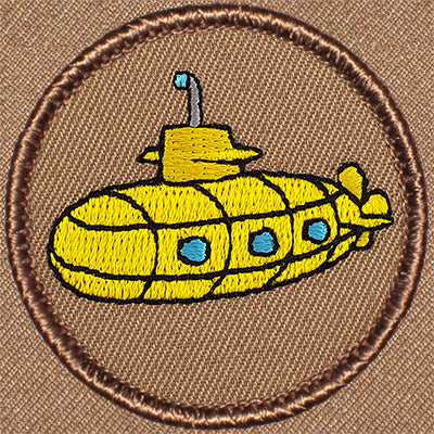 Yellow Submarine Patrol Patch Ð Scout Patch