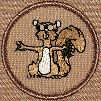 Exploding Squirrel Patrol Patch Ð Scout Patch