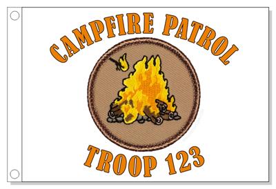 Campfire Patrol Flag