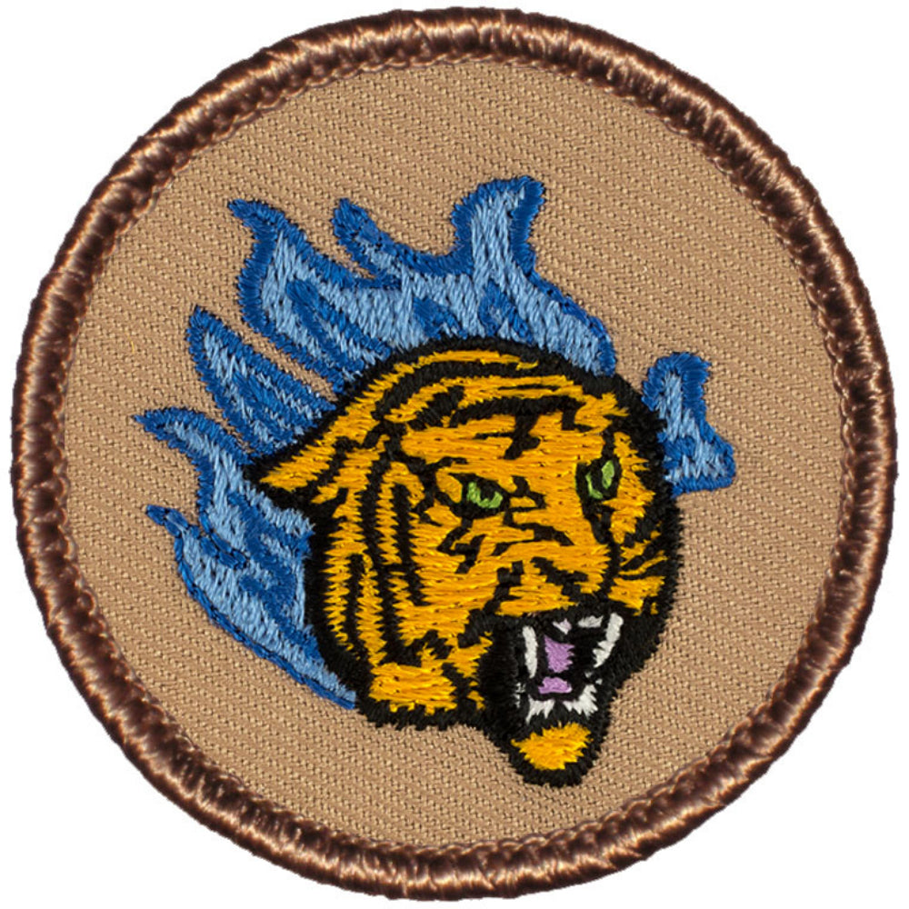 Flaming Tiger Patrol Patch