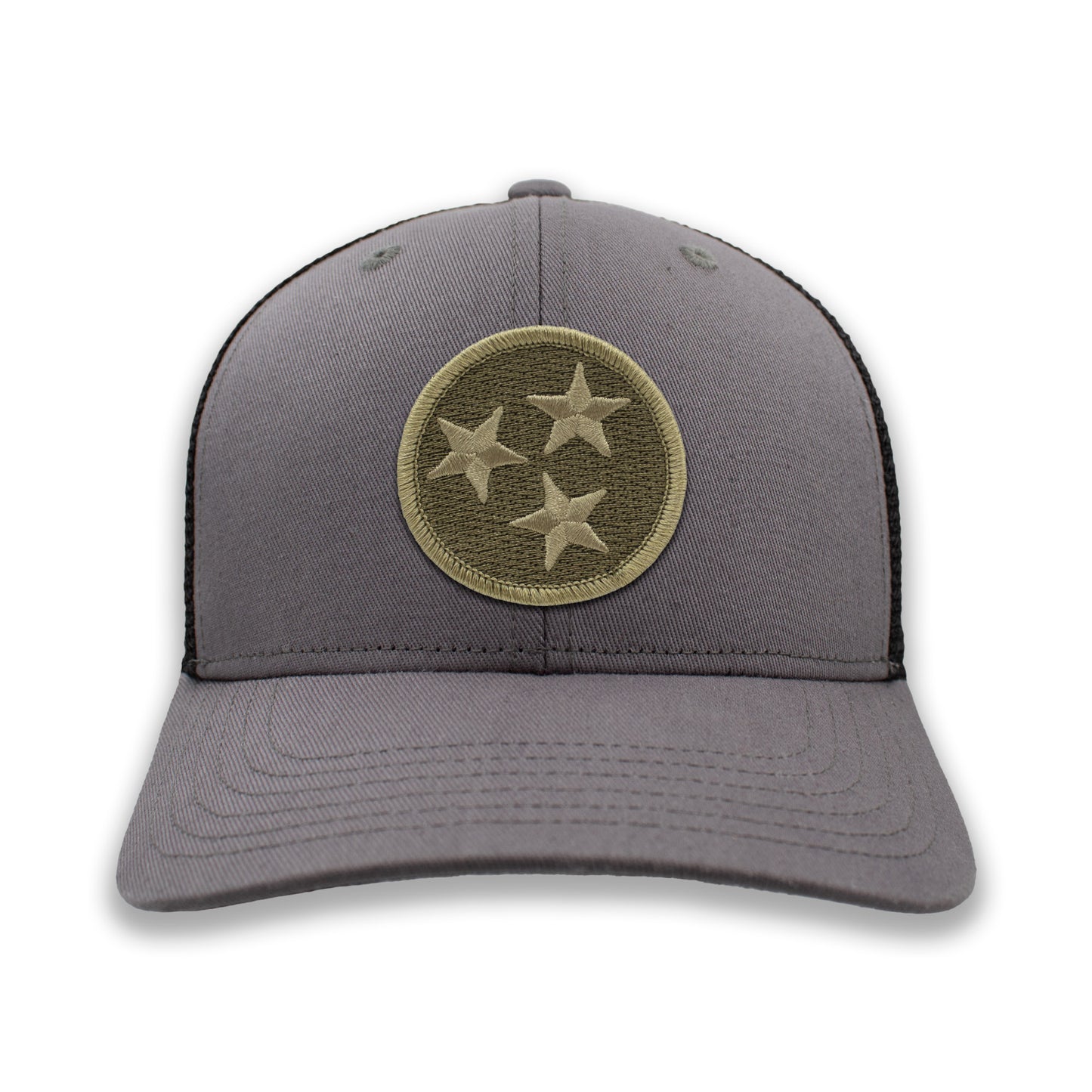 OD Green Subdued Tennessee Tristar Ball Cap or Trucker Hat