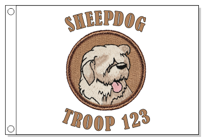 Sheepdog Patrol Flag