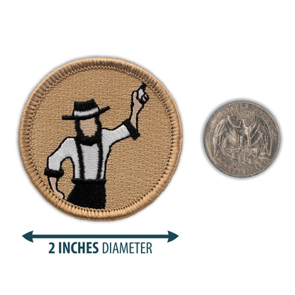Amish Electrician 2” embroidered scout patrol patches