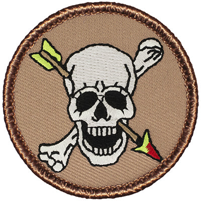Skull W/Arrow Patrol Patch