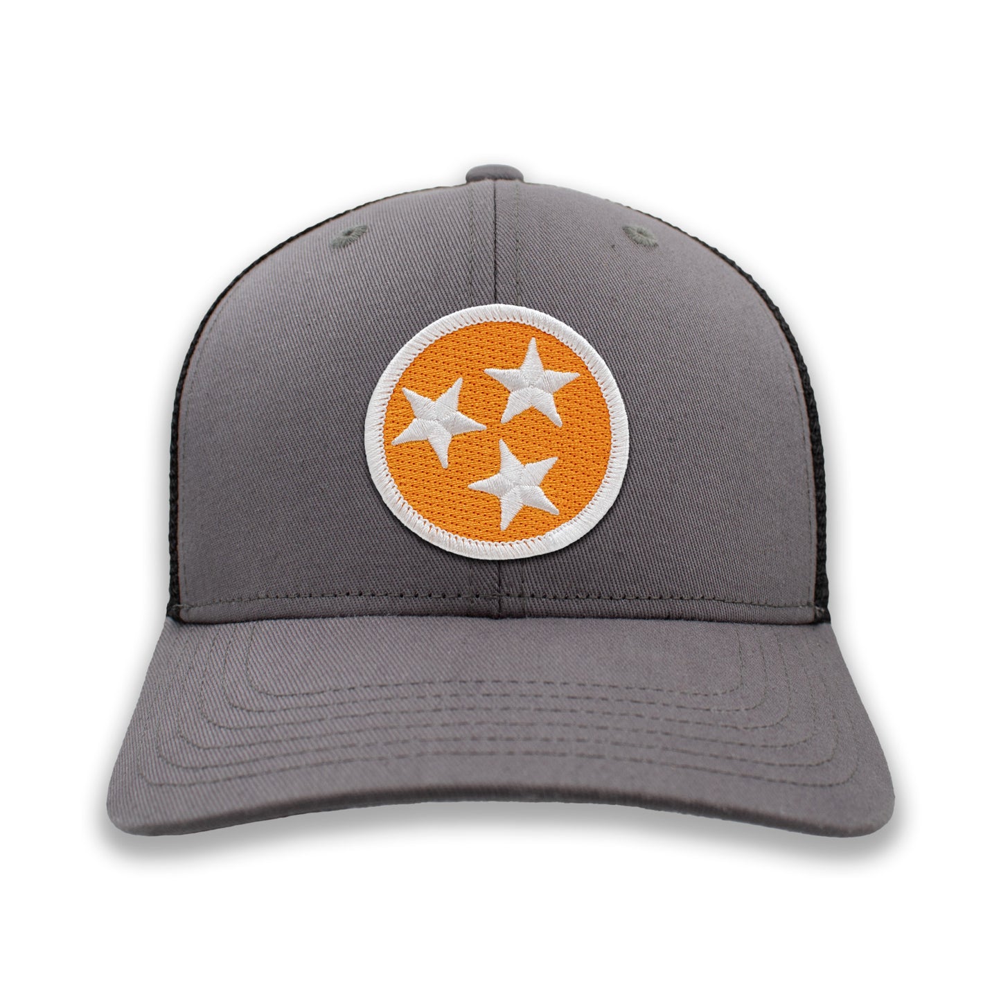 Orange & White Tennessee Tristar Ball Cap or Trucker Hat