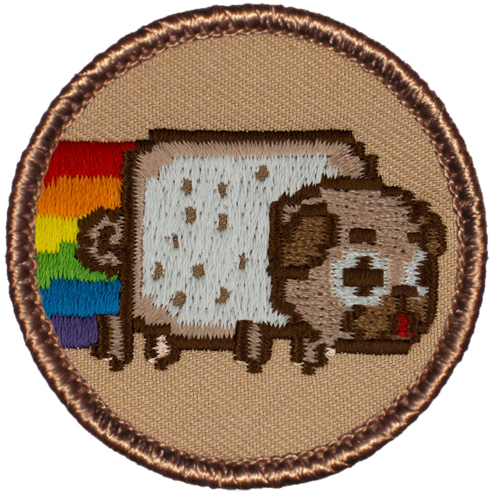 Marshmallow pug Scout Patrol Patches