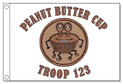 Peanut Butter Critter Patrol Flag