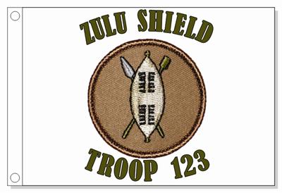 Zulu Shield Patrol Flag