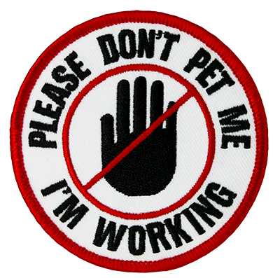 Please Don't Pet Me Patch