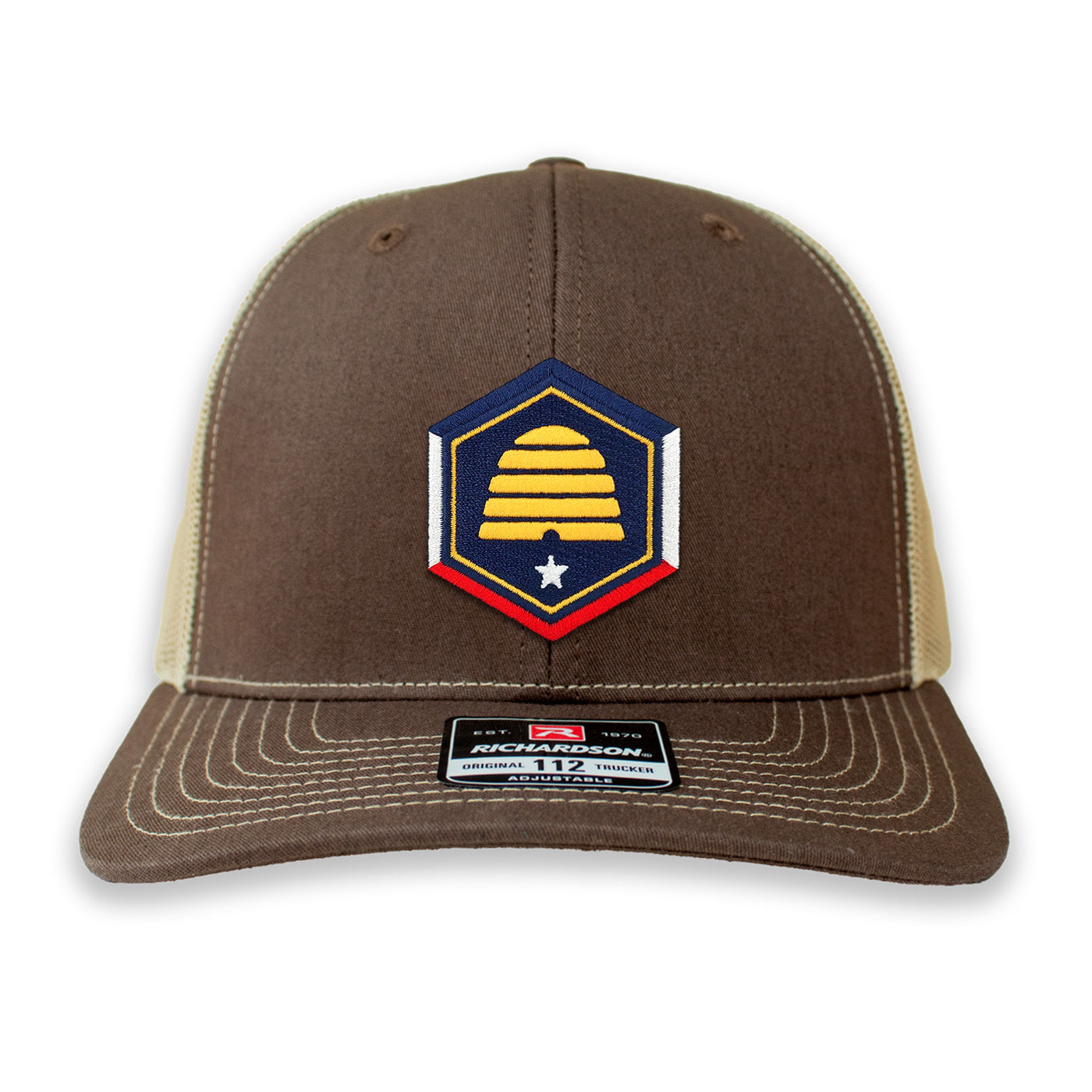 Utah State Flag Hexagon Ball Cap or Trucker Hat