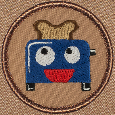 Happy Toaster Patrol Patch Ð Scout Patch
