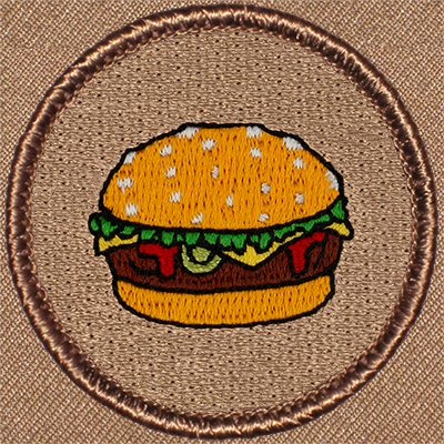 Cheeseburger Patrol Patch Ð Scout Patch