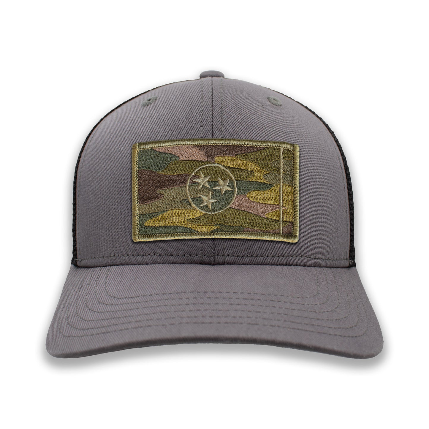 Subdued Camo Tennessee State Flag Ball Cap or Trucker Hat