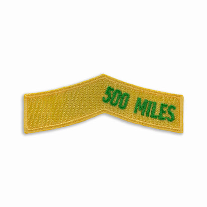 Miles Hiked Achievement Patches