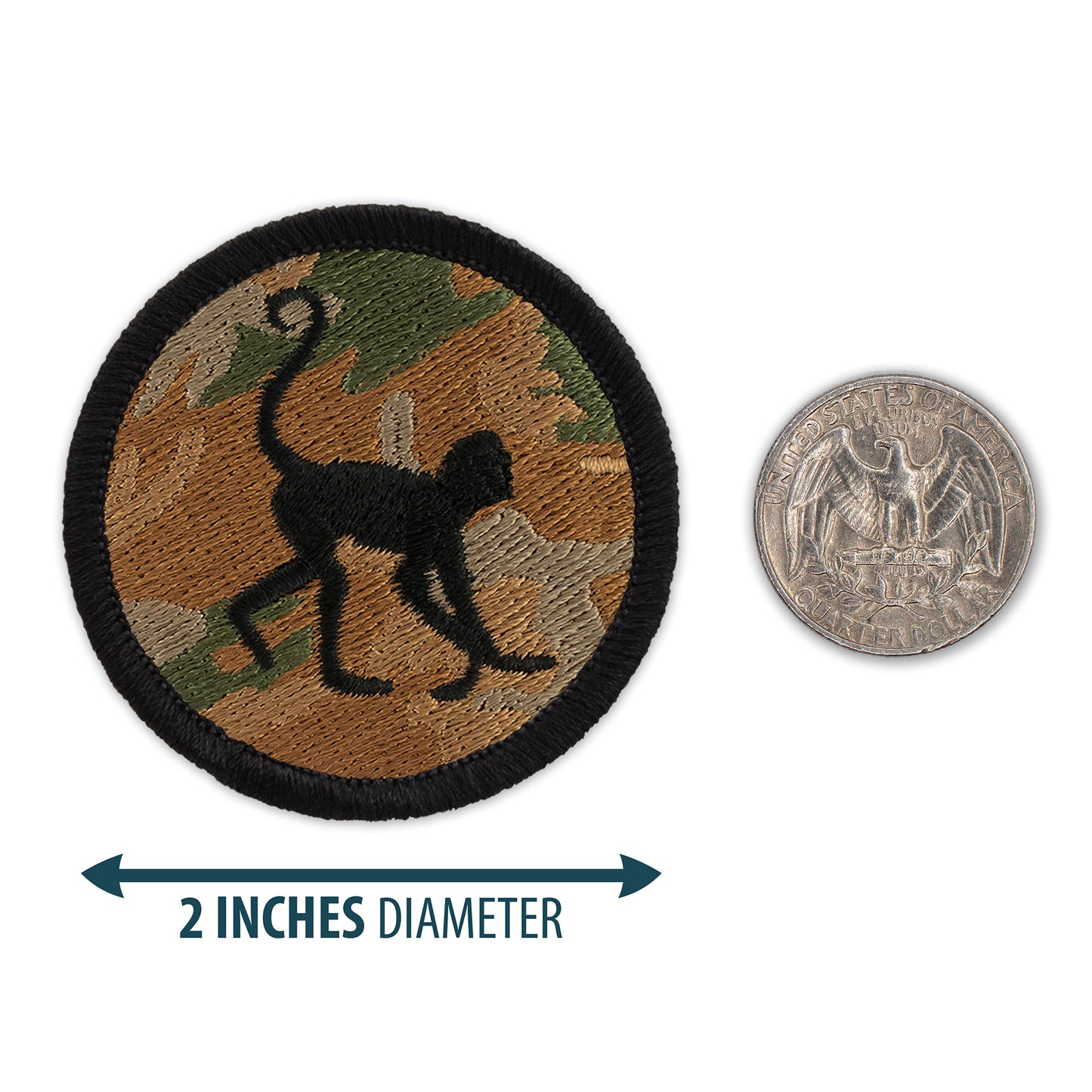 Camo Monkey Patrol Patch