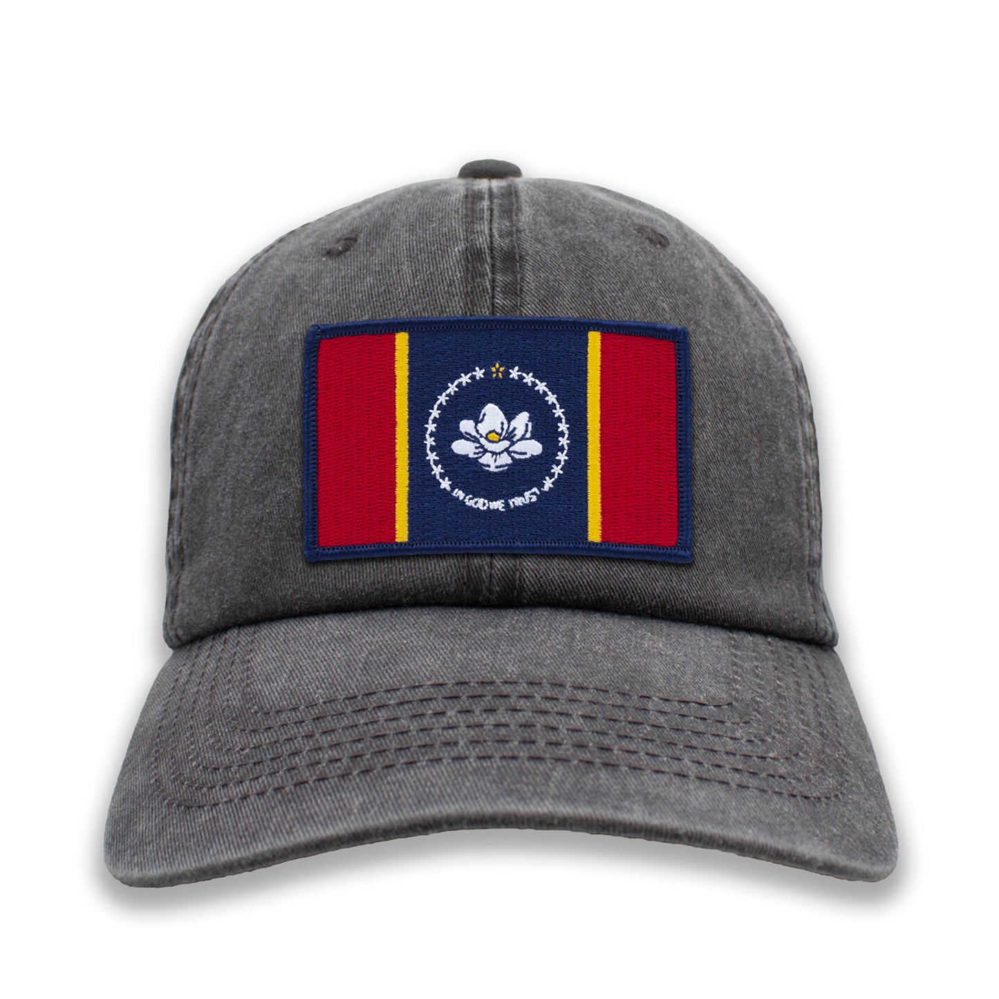 Mississippi State Flag Ball Cap or Trucker Hat