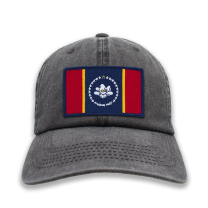 Mississippi State Flag Ball Cap or Trucker Hat