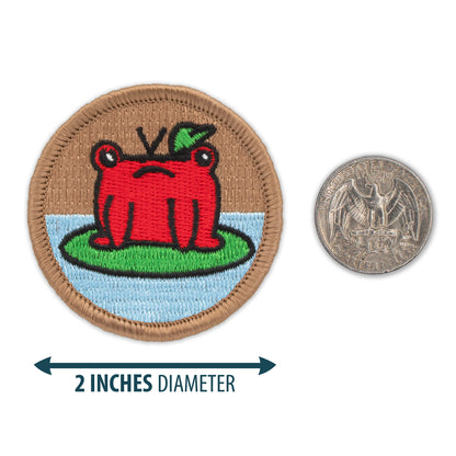 Red Frog 2” embroidered scout patrol patches