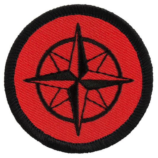 Retro Compass Rose Patrol Patch