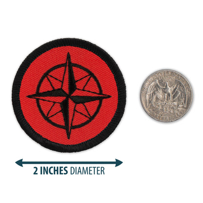 Retro Compass Rose Patrol Patch