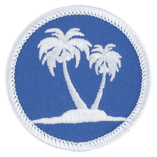 Palm trees Scout Patrol Patches