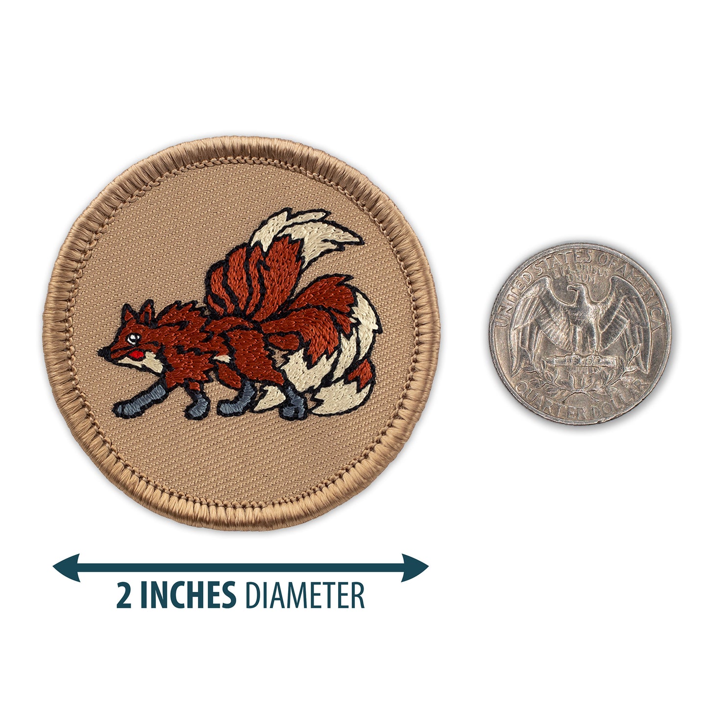 Nine Tailed Fox Patch