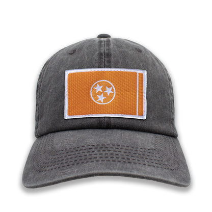 Orange Tennessee State Flag Ball Cap or Trucker Hat
