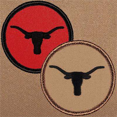 Longhorn Silhouette Patrol Patch