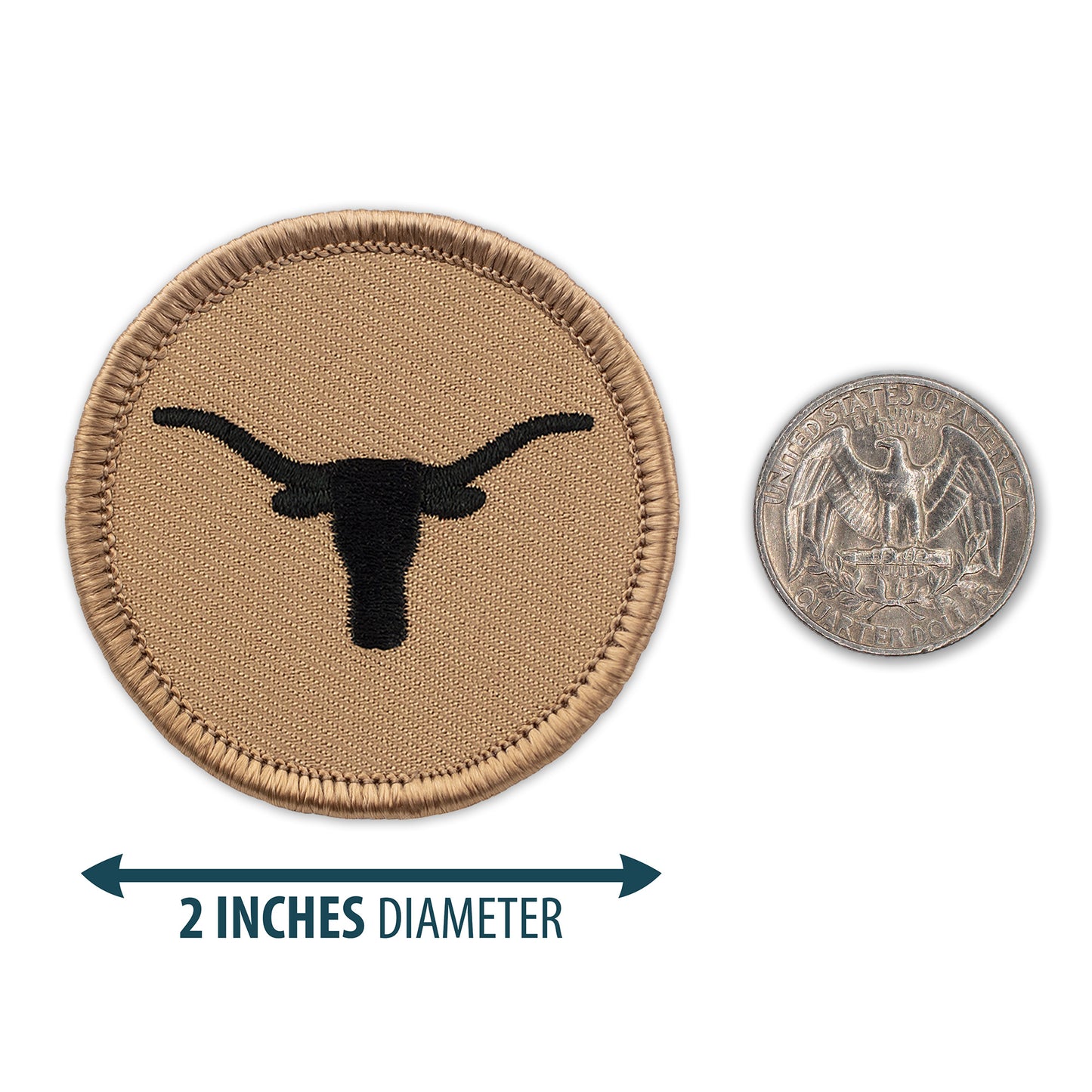 Longhorn Silhouette Patrol Patch