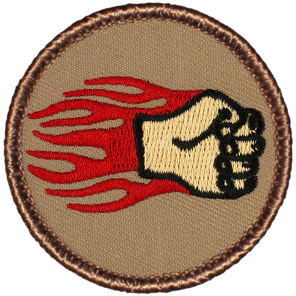 Fiery Fist O' Pain Patrol Patch