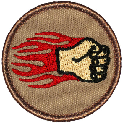 Fiery Fist O' Pain Patrol Patch