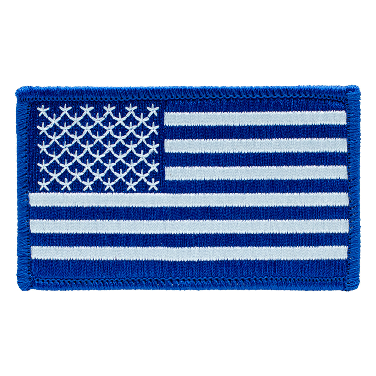 Blue & White US Flag Patch