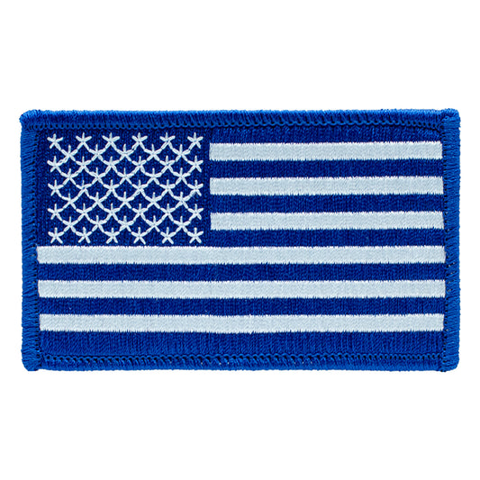 Blue & White US Flag Patch