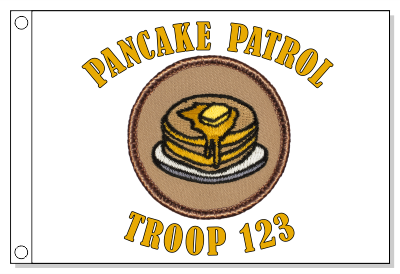 Pancake Patrol Flag