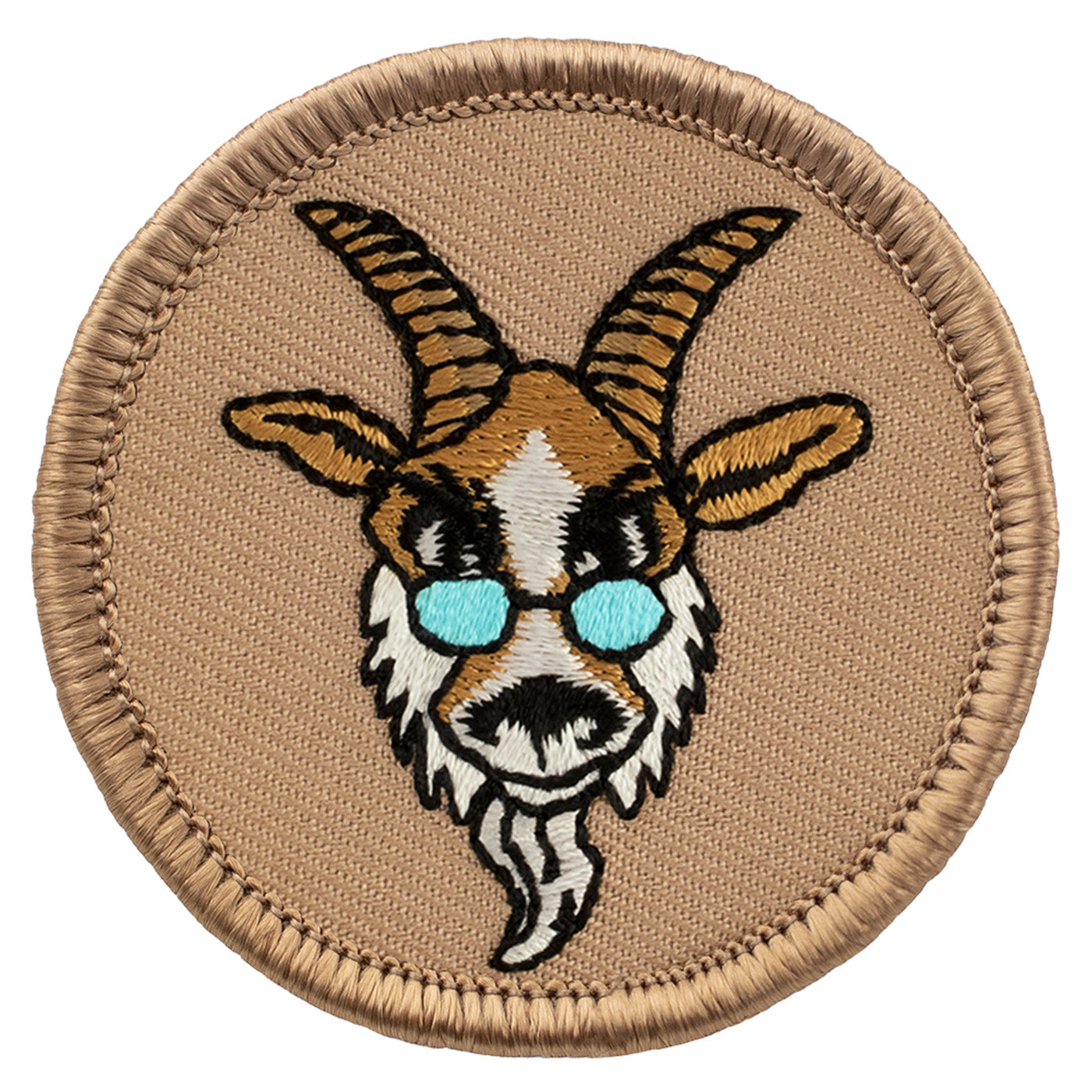 Old Goat with Glasses Patrol Patch