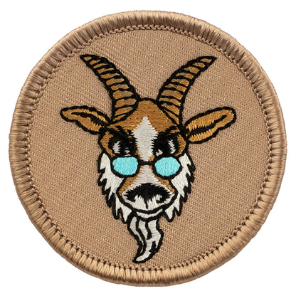 Old Goat with Glasses Patrol Patch