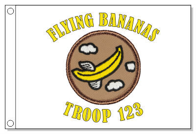 Flying Banana Patrol Flag