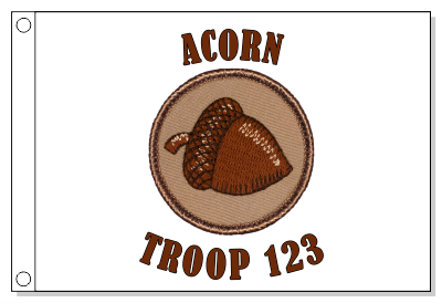 Acorn Patrol Flag