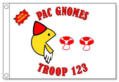 Pac Gnomes Patrol Flag