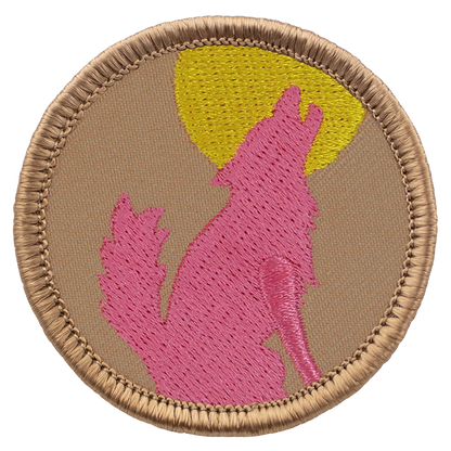 Coyote/Wolf Silhouette Patrol Patch