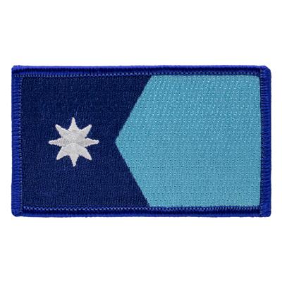 Minnesota embroidered state flag patch