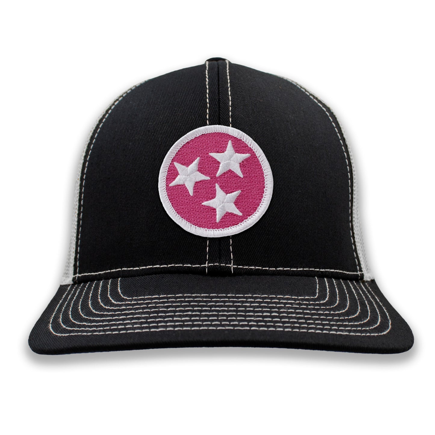 Pink & White Tennessee Tristar Ball Cap or Trucker Hat
