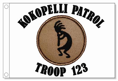 Kokopelli Patrol Flag