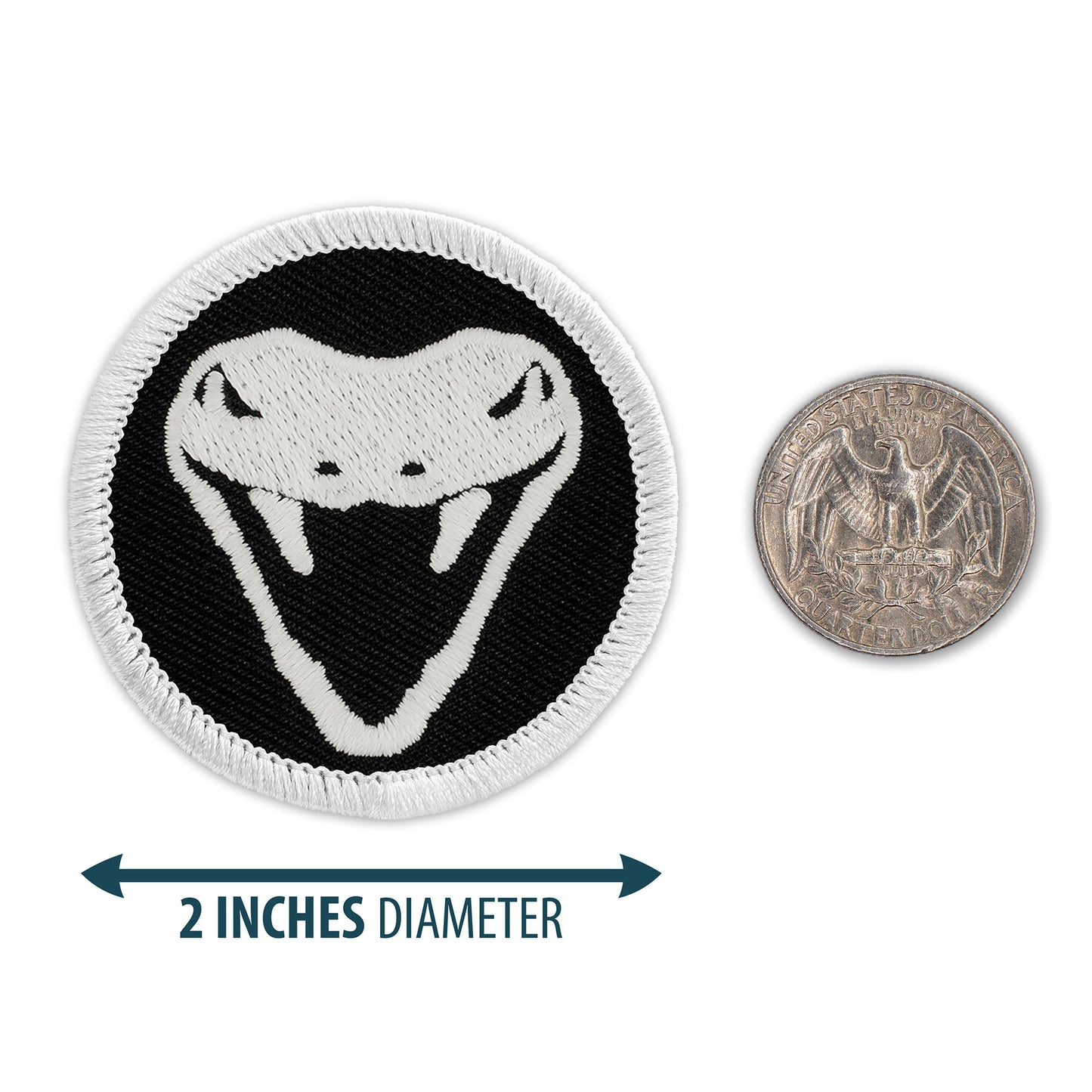 Viper Silhouette Glow-in-the-Dark Patrol Patch