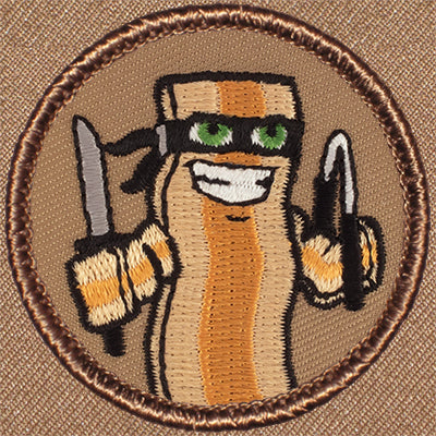 Bacon Ninja Patrol Patch Ð Scout Patch